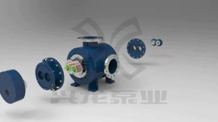 Xinglong Pd 暖房油およびその他の油用容積式二軸スクリュー ポンプ